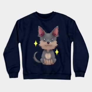 Chihuahua blue longhair Crewneck Sweatshirt